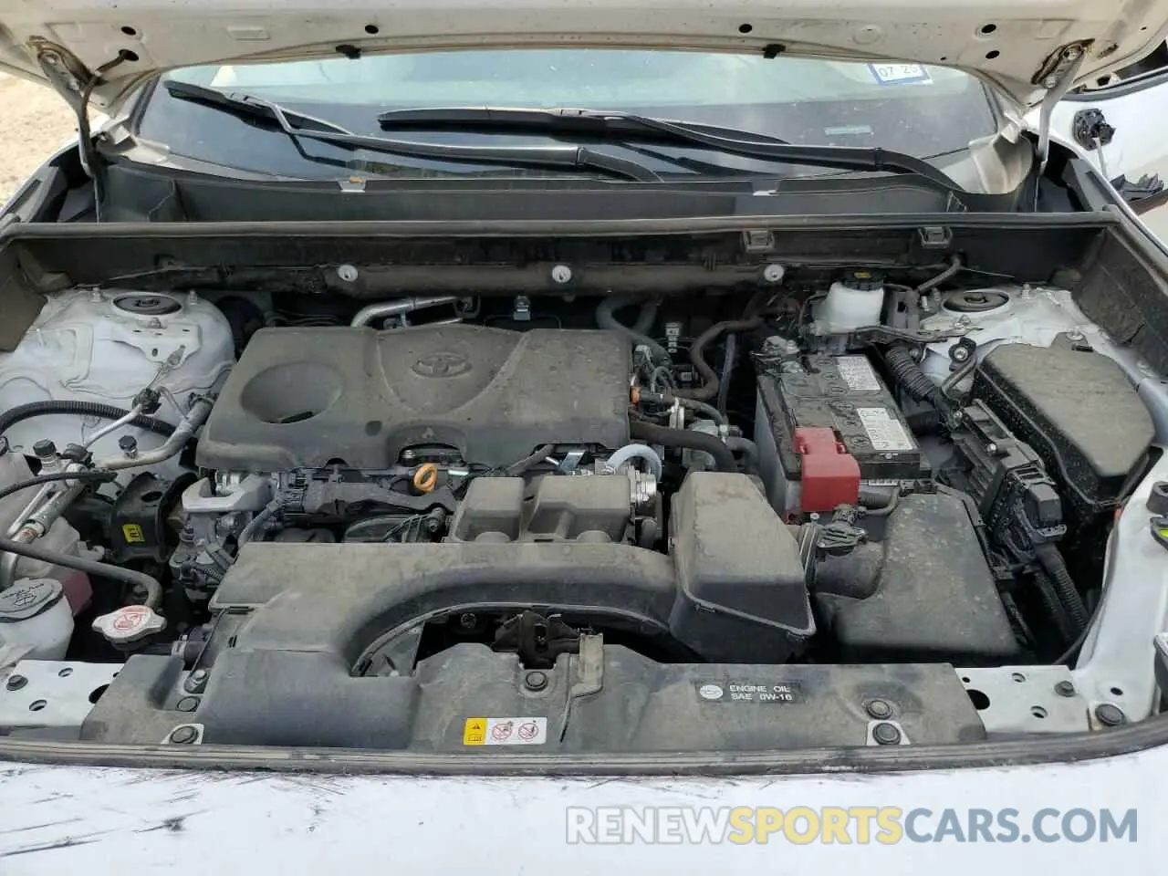 11 Фотография поврежденного автомобиля 2T3C1RFV5PW284765 TOYOTA RAV4 2023