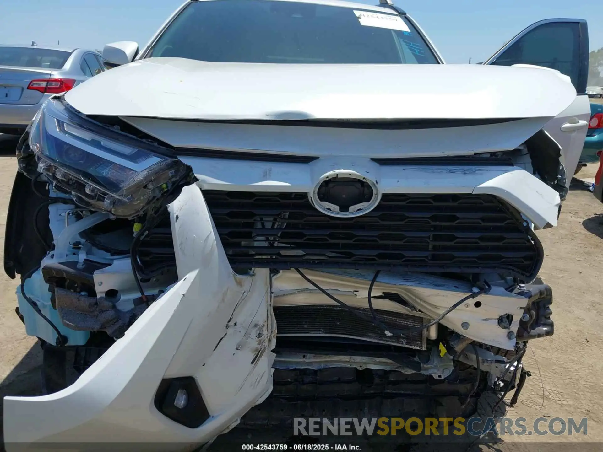 6 Фотография поврежденного автомобиля 2T3C1RFV5PW284796 TOYOTA RAV4 2023