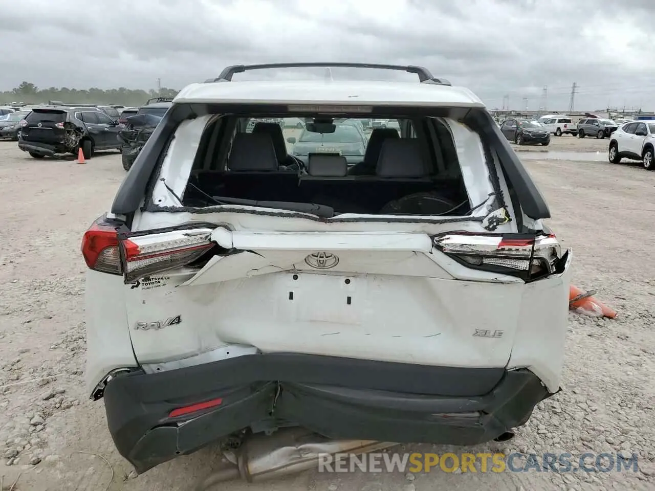 6 Фотография поврежденного автомобиля 2T3C1RFV7PW248396 TOYOTA RAV4 2023
