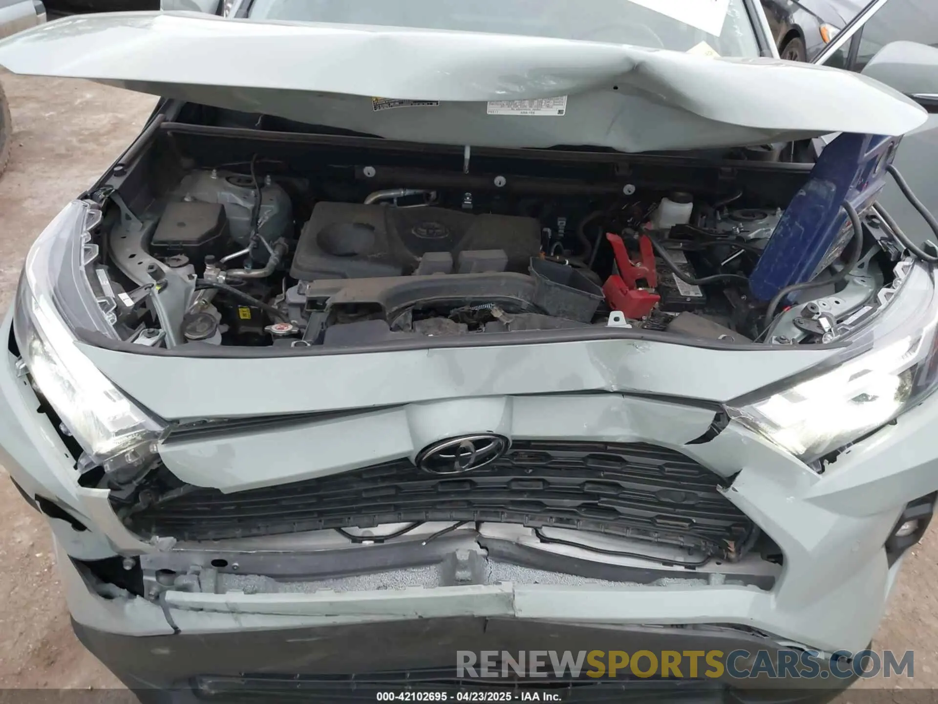 10 Фотография поврежденного автомобиля 2T3C1RFV7PW258622 TOYOTA RAV4 2023