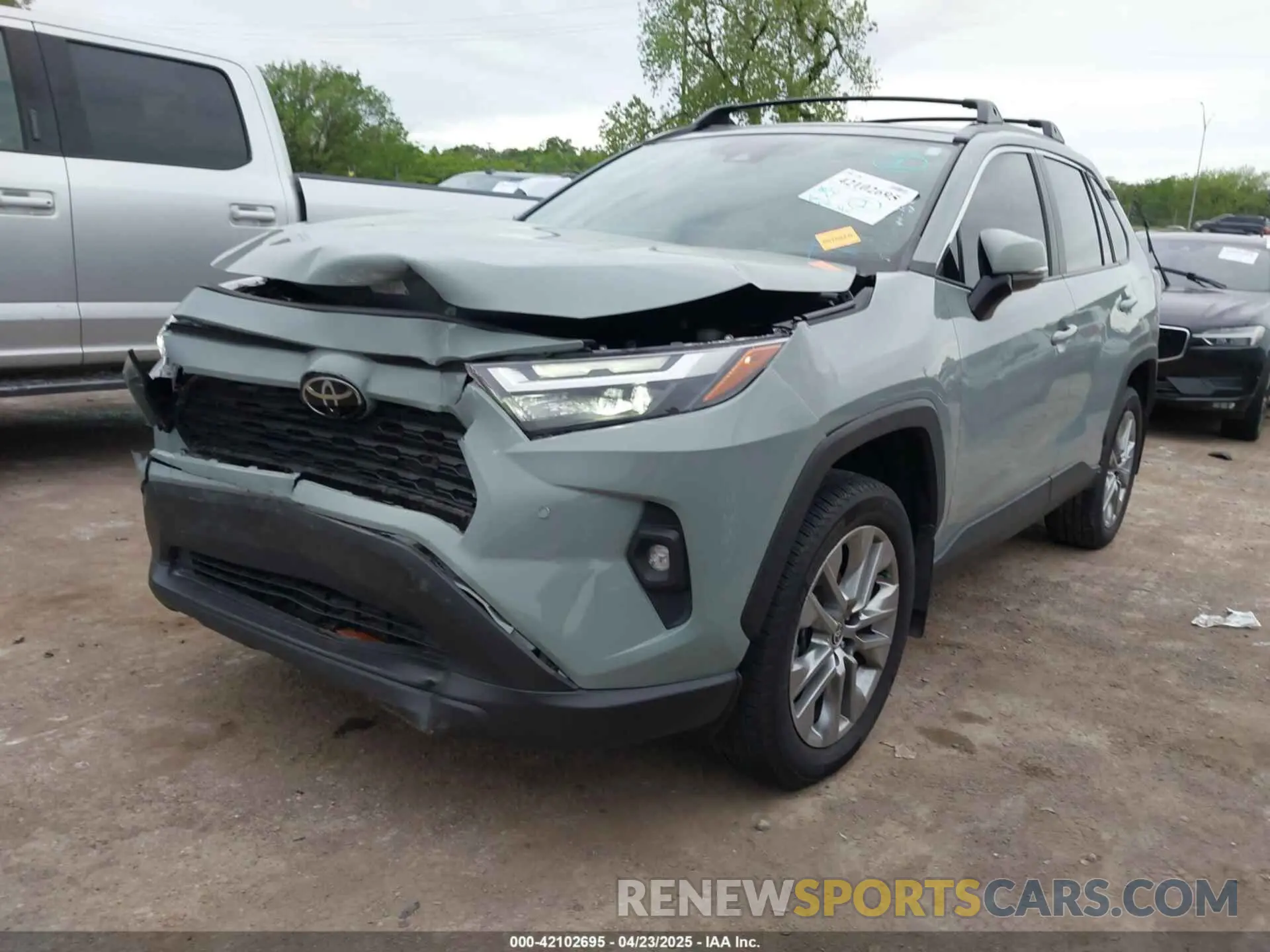 2 Фотография поврежденного автомобиля 2T3C1RFV7PW258622 TOYOTA RAV4 2023