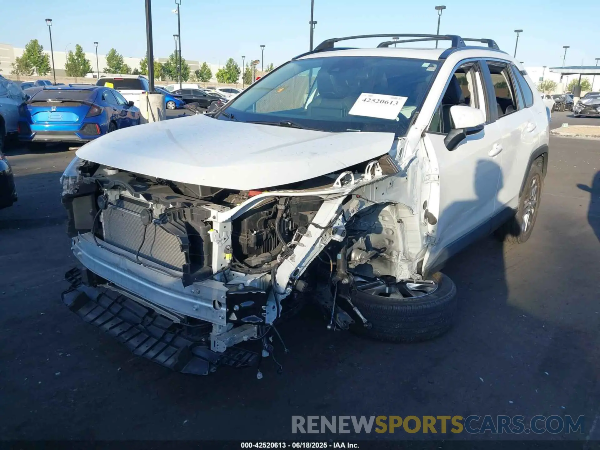 2 Photograph of a damaged car 2T3C1RFV7PW276165 TOYOTA RAV4 2023