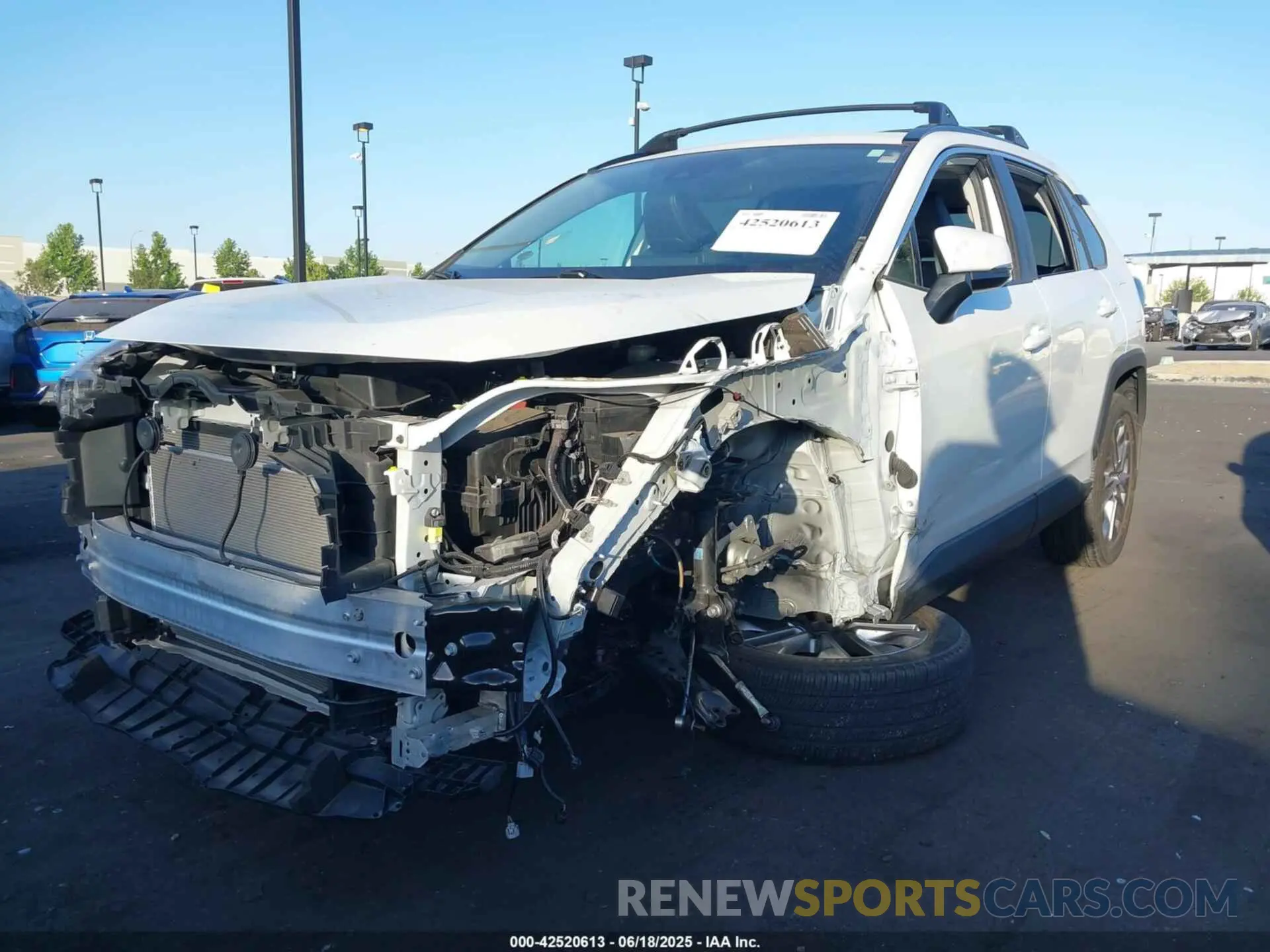 6 Photograph of a damaged car 2T3C1RFV7PW276165 TOYOTA RAV4 2023