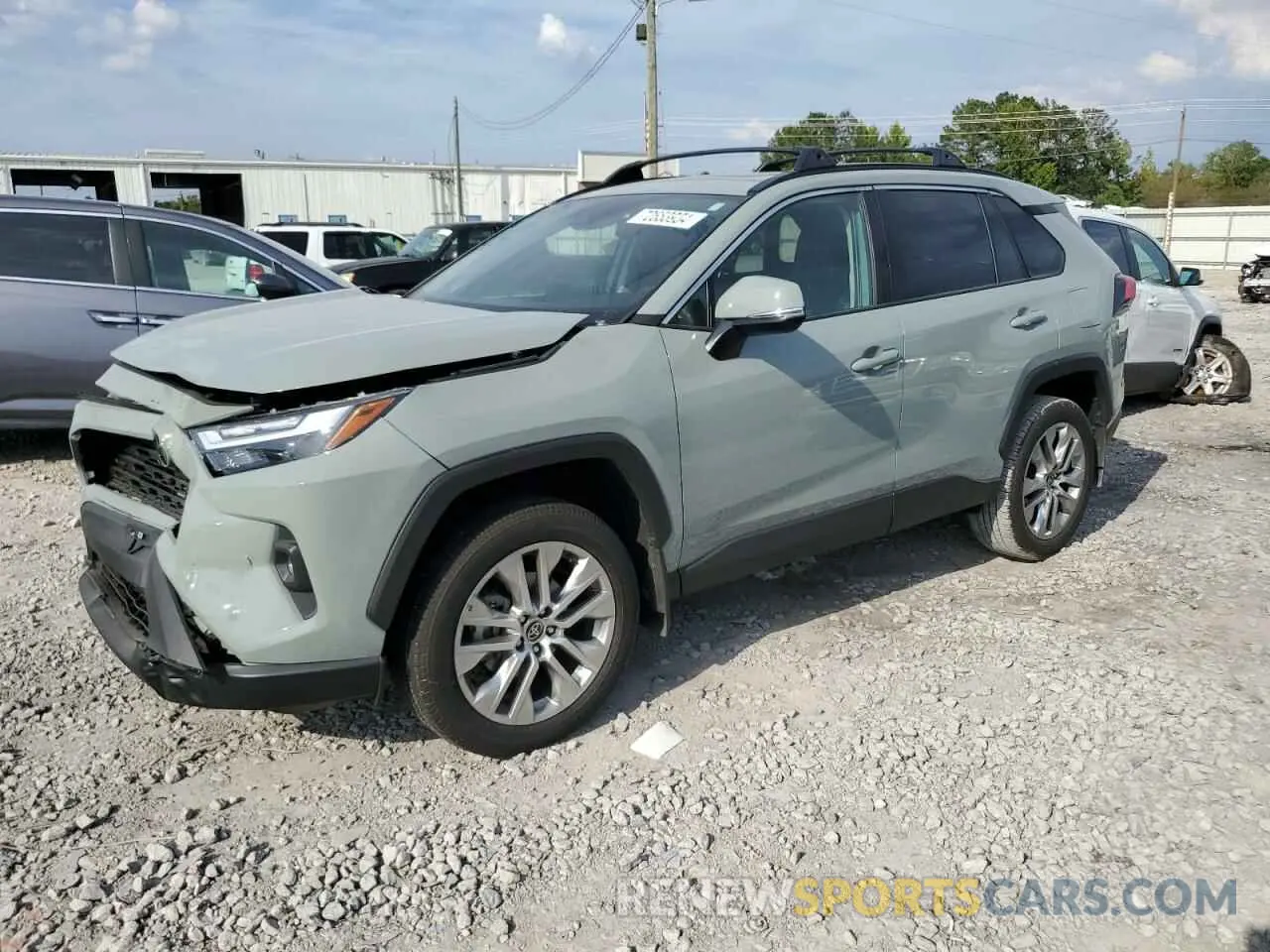 1 Фотография поврежденного автомобиля 2T3C1RFV7PW296822 TOYOTA RAV4 2023