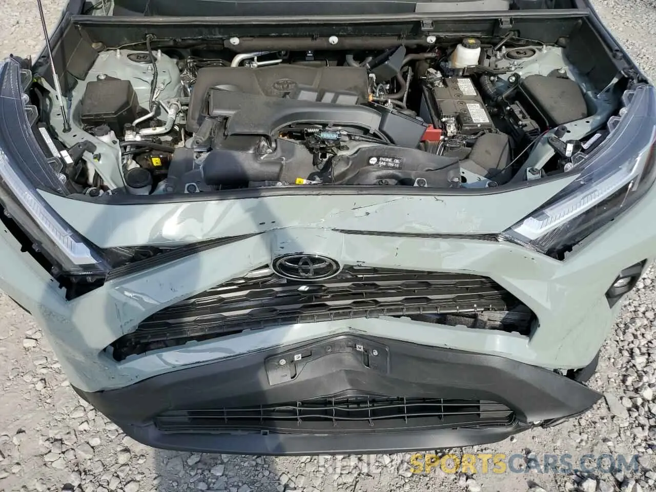 12 Фотография поврежденного автомобиля 2T3C1RFV7PW296822 TOYOTA RAV4 2023