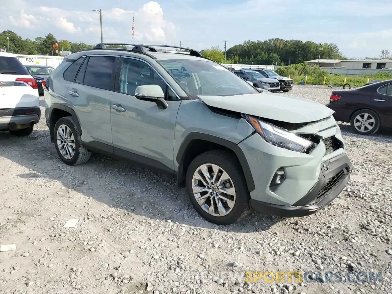 4 Фотография поврежденного автомобиля 2T3C1RFV7PW296822 TOYOTA RAV4 2023