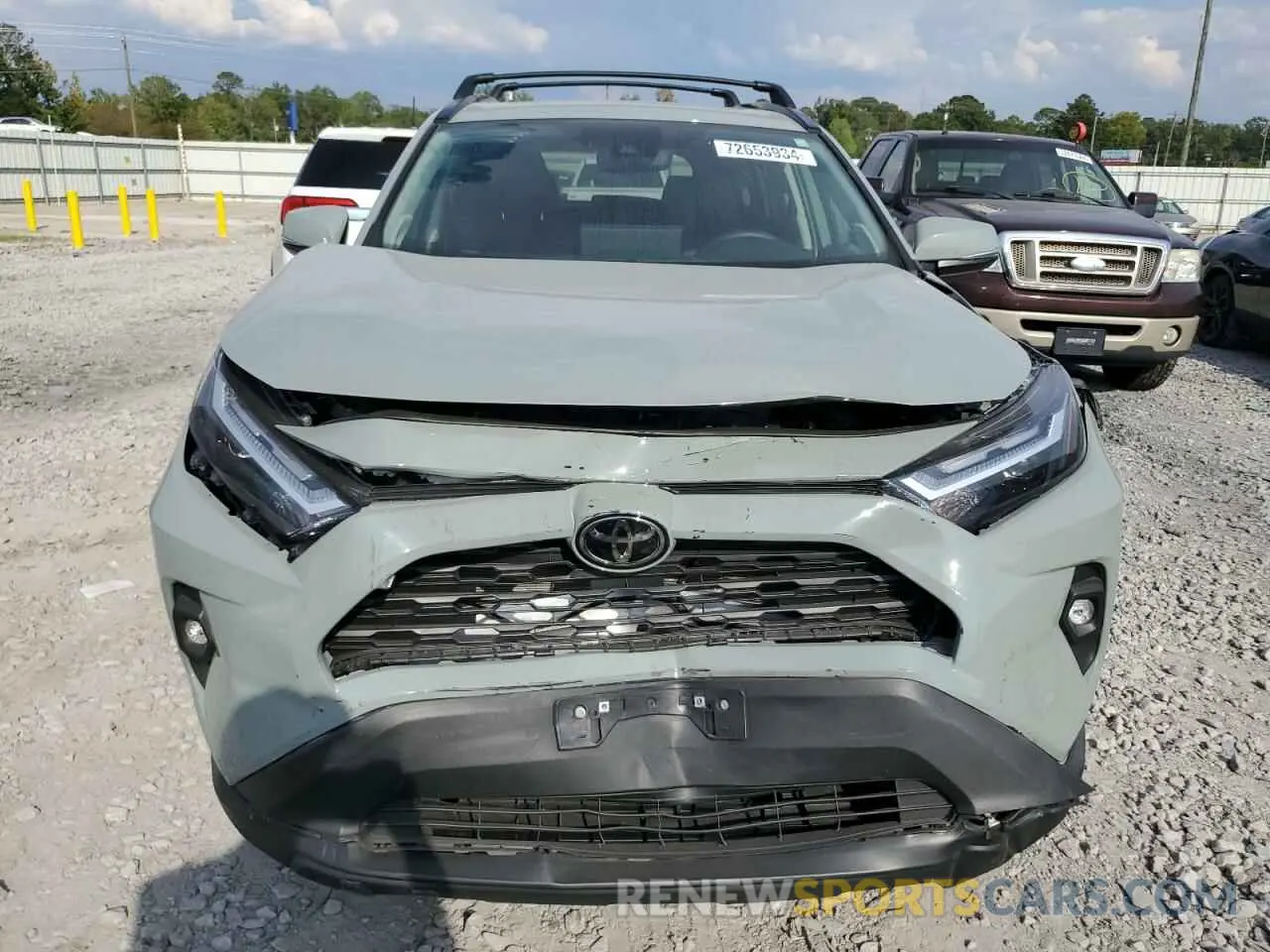 5 Фотография поврежденного автомобиля 2T3C1RFV7PW296822 TOYOTA RAV4 2023