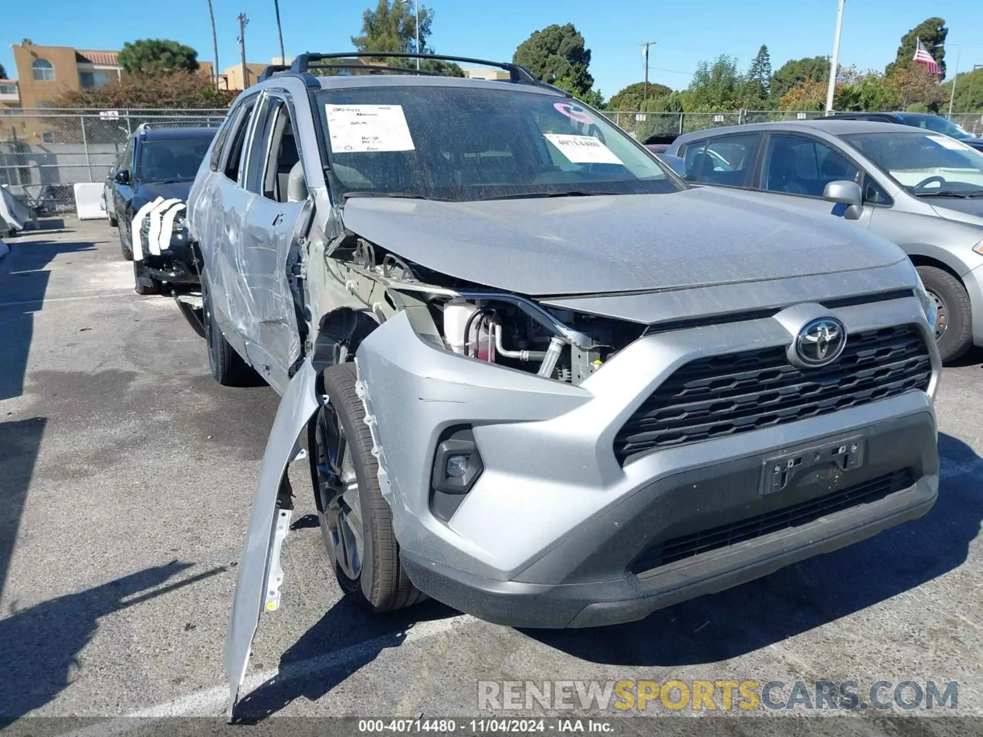 1 Photograph of a damaged car 2T3C1RFV8PW281147 TOYOTA RAV4 2023