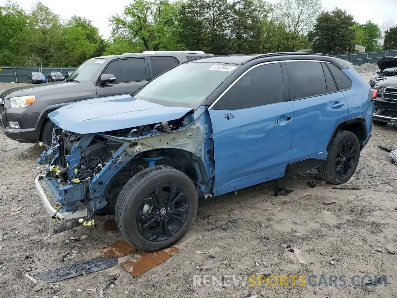 1 Фотография поврежденного автомобиля 2T3E6RFV2PW042963 TOYOTA RAV4 2023