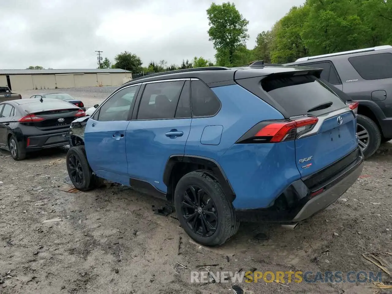 2 Фотография поврежденного автомобиля 2T3E6RFV2PW042963 TOYOTA RAV4 2023
