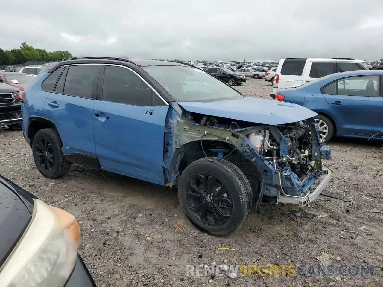 4 Фотография поврежденного автомобиля 2T3E6RFV2PW042963 TOYOTA RAV4 2023