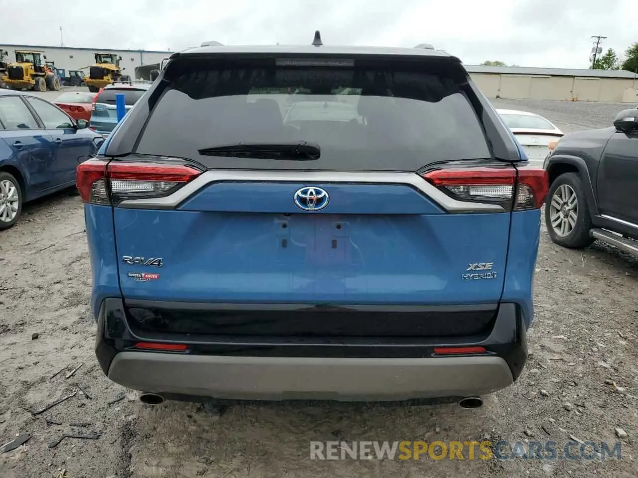 6 Фотография поврежденного автомобиля 2T3E6RFV2PW042963 TOYOTA RAV4 2023