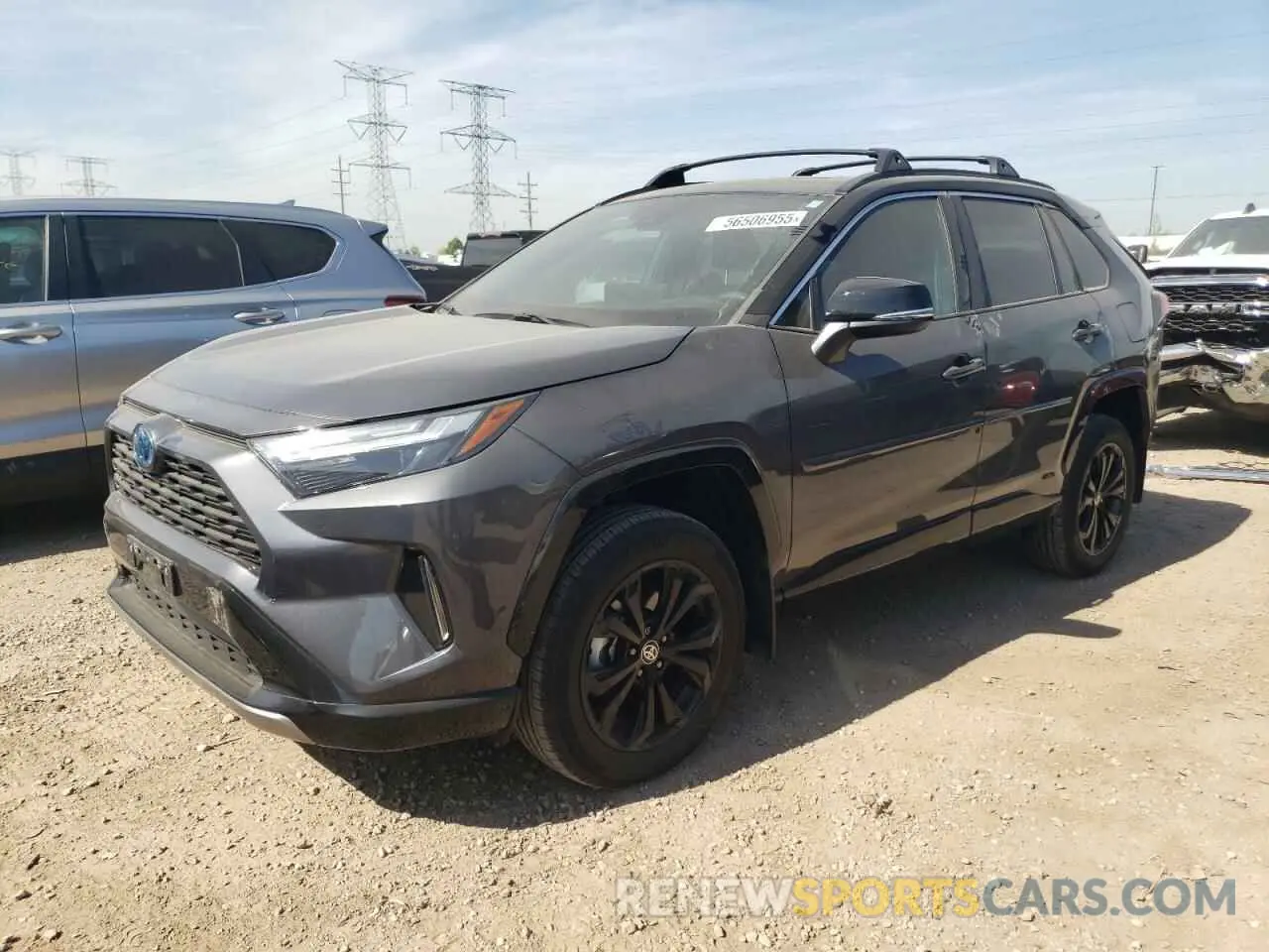 1 Фотография поврежденного автомобиля 2T3E6RFV3PW039800 TOYOTA RAV4 2023