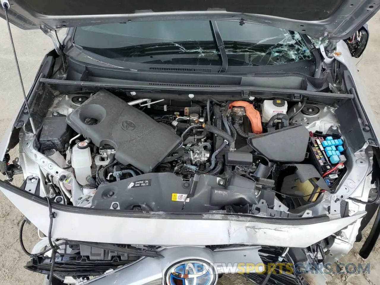 12 Фотография поврежденного автомобиля 2T3E6RFV3PW042406 TOYOTA RAV4 2023