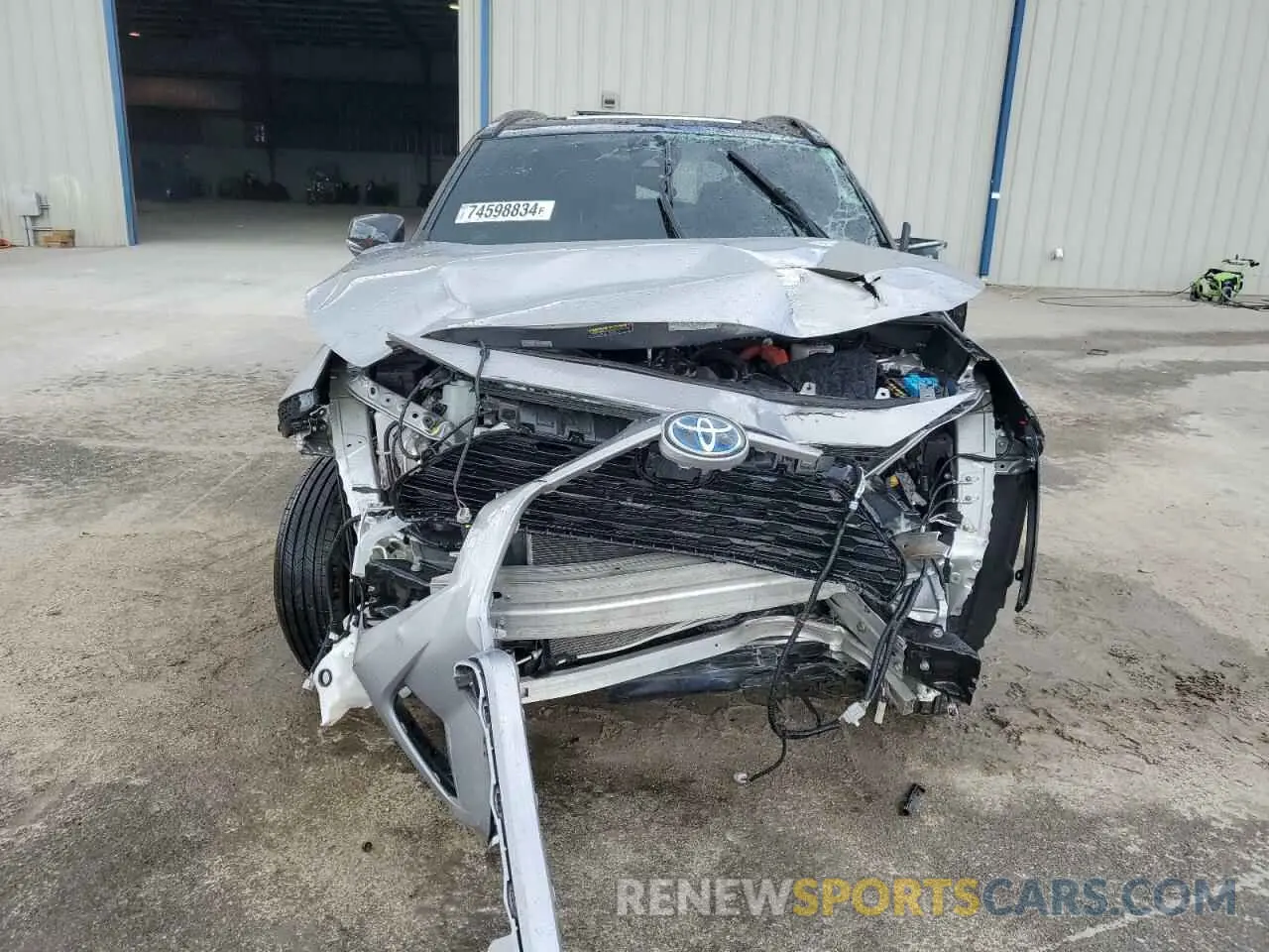 5 Фотография поврежденного автомобиля 2T3E6RFV3PW042406 TOYOTA RAV4 2023