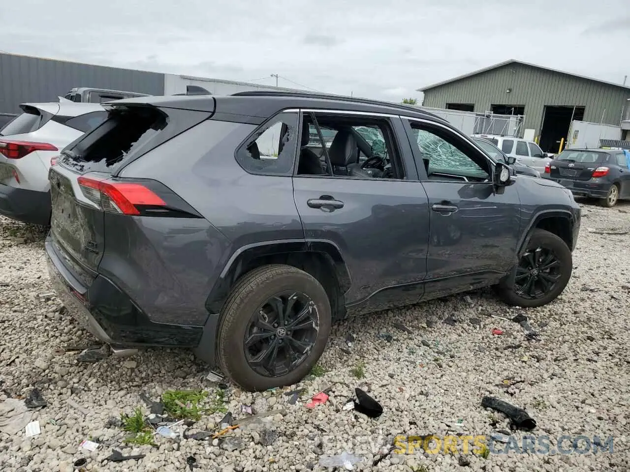 3 Photograph of a damaged car 2T3E6RFV3PW045211 TOYOTA RAV4 2023