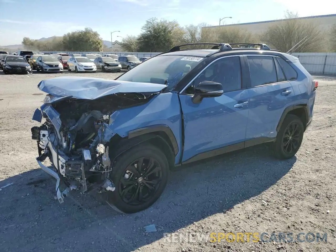 1 Photograph of a damaged car 2T3E6RFV4PW039496 TOYOTA RAV4 2023