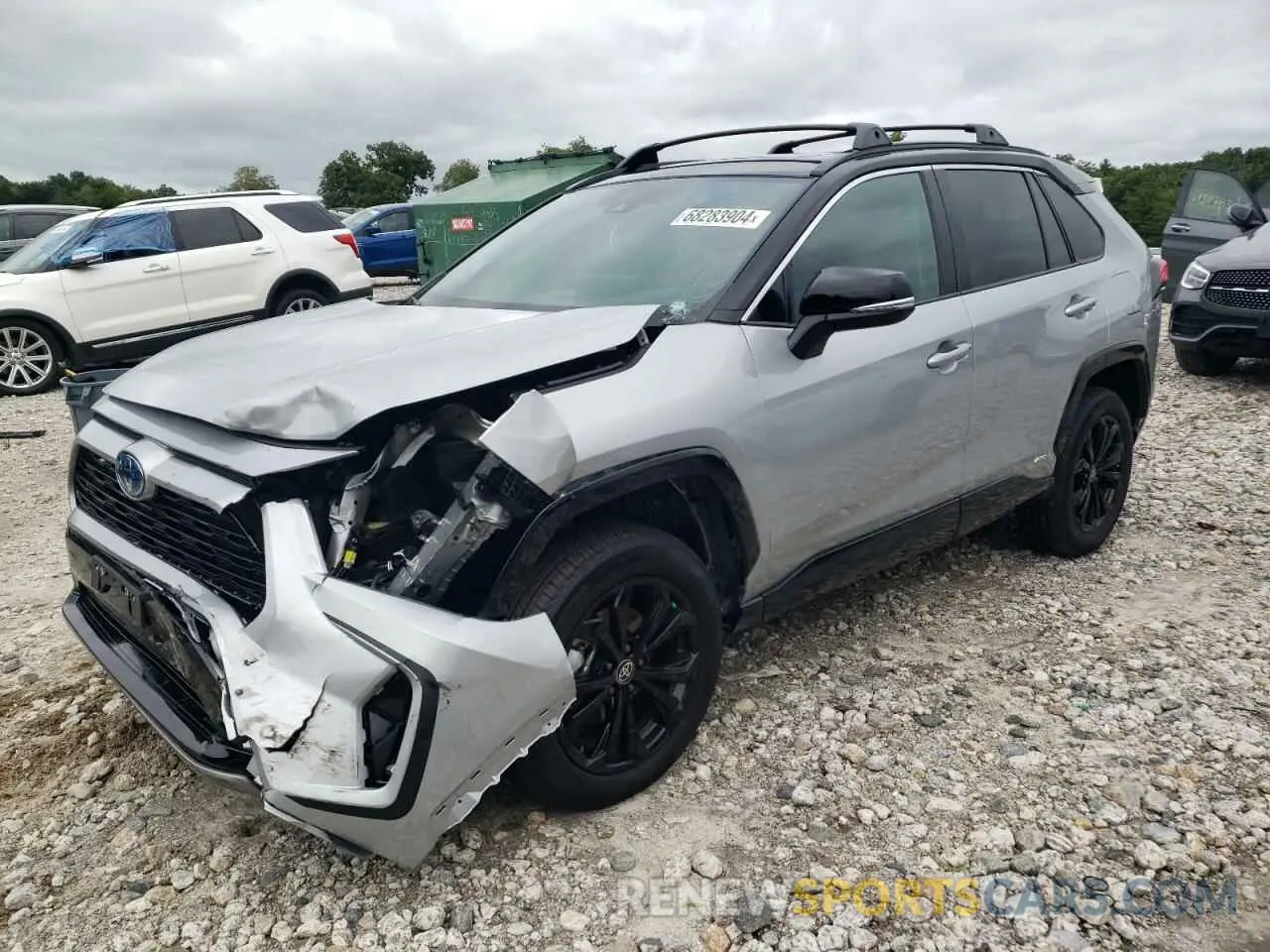1 Photograph of a damaged car 2T3E6RFV6PW039905 TOYOTA RAV4 2023