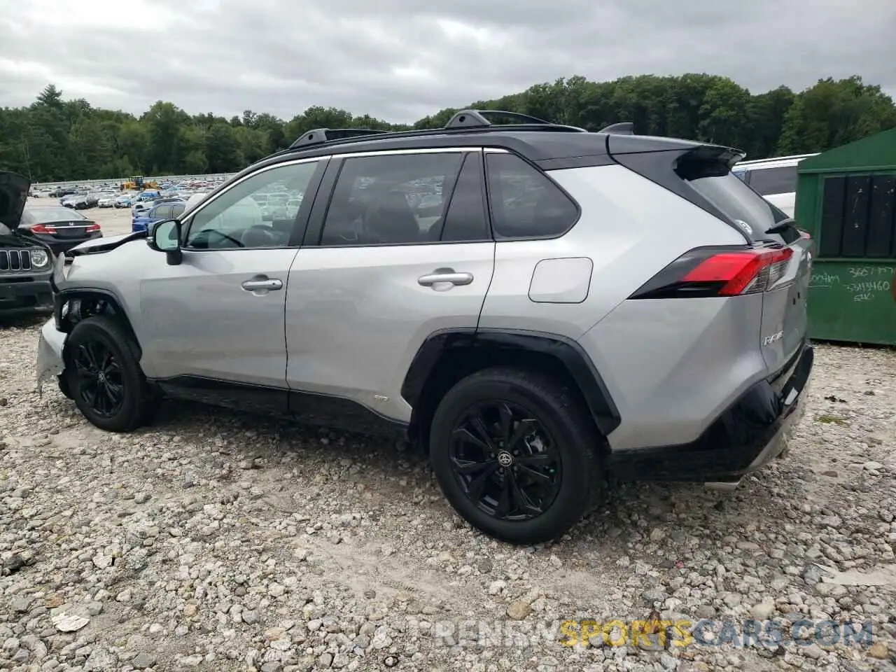 2 Photograph of a damaged car 2T3E6RFV6PW039905 TOYOTA RAV4 2023