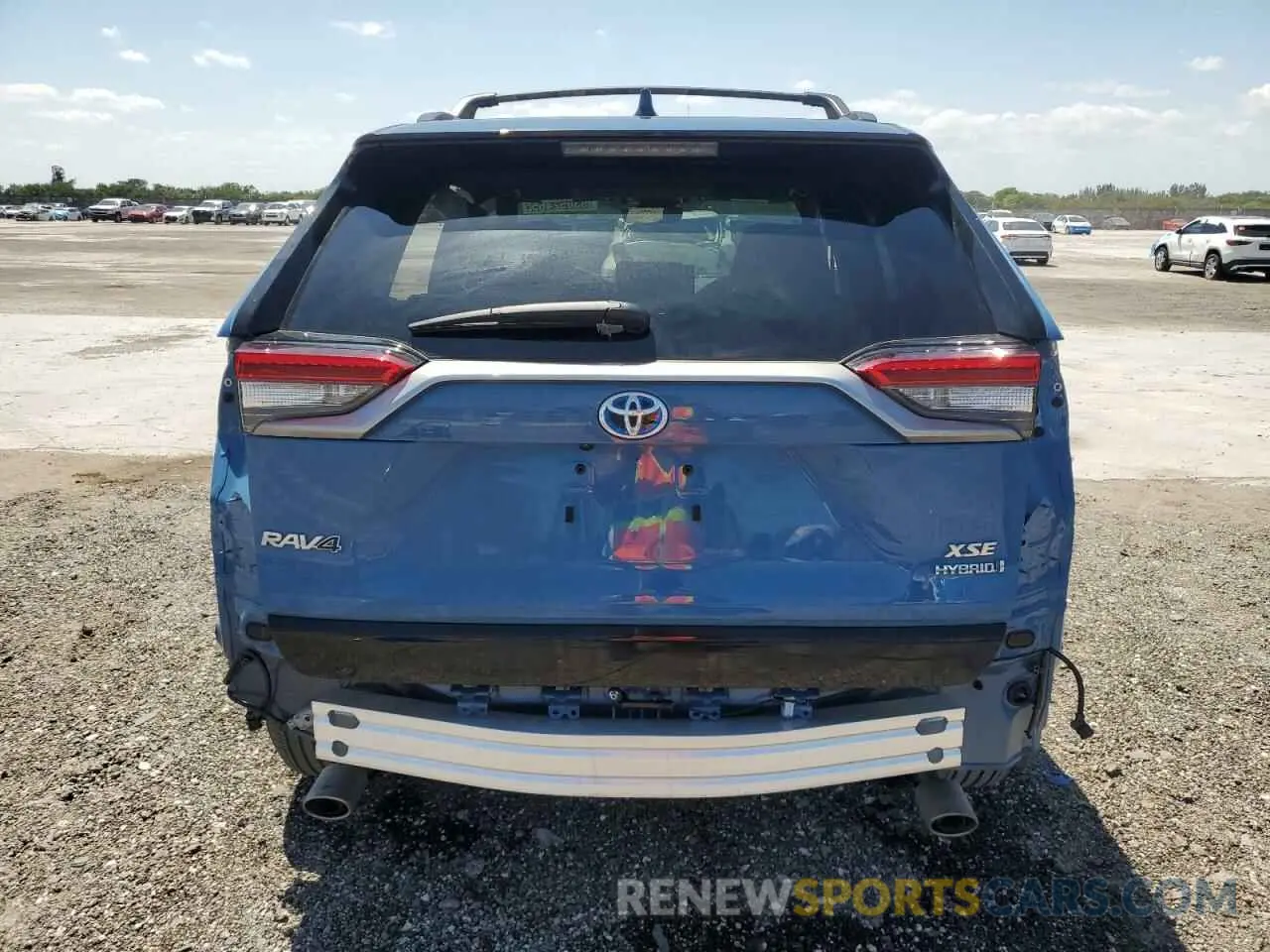 6 Photograph of a damaged car 2T3E6RFV8PW046113 TOYOTA RAV4 2023