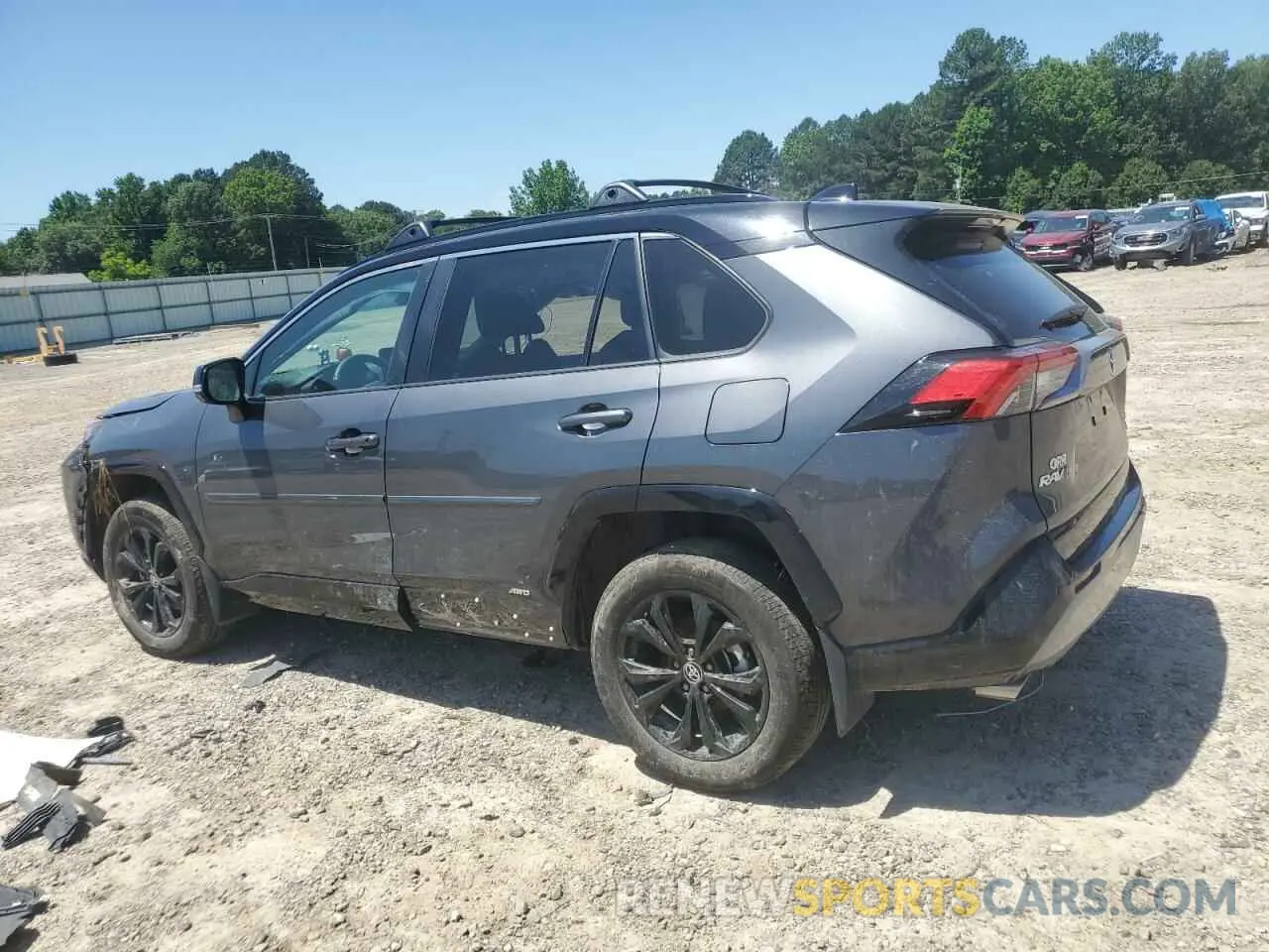 2 Photograph of a damaged car 2T3E6RFV9PW039963 TOYOTA RAV4 2023