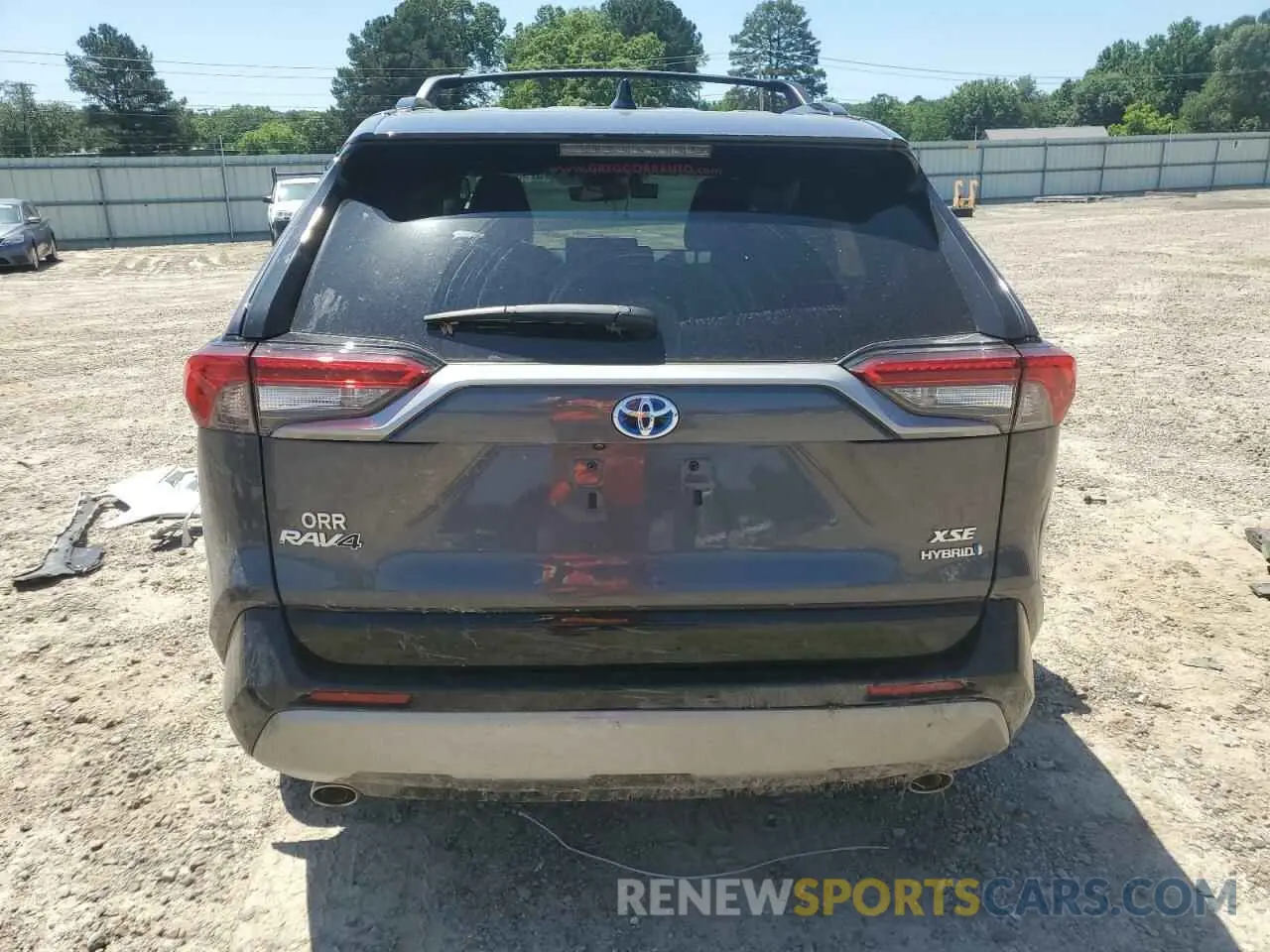 6 Photograph of a damaged car 2T3E6RFV9PW039963 TOYOTA RAV4 2023