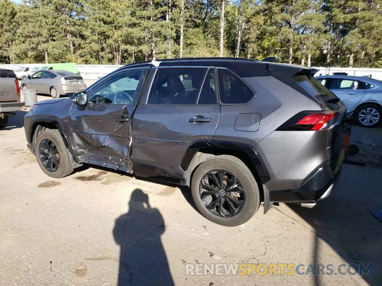 2 Фотография поврежденного автомобиля 2T3E6RFVXPW045206 TOYOTA RAV4 2023