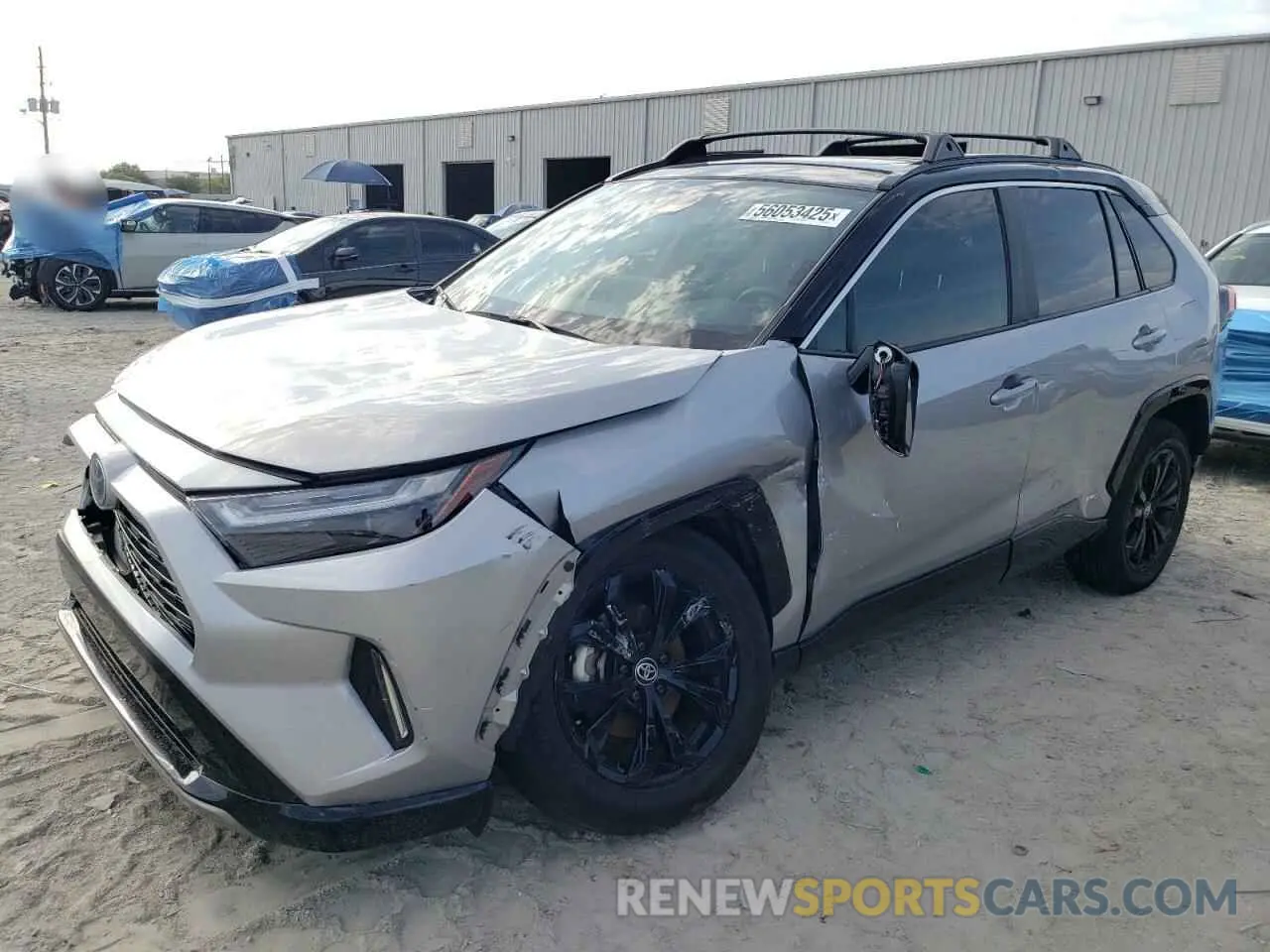 1 Photograph of a damaged car 2T3E6RFVXPW046176 TOYOTA RAV4 2023