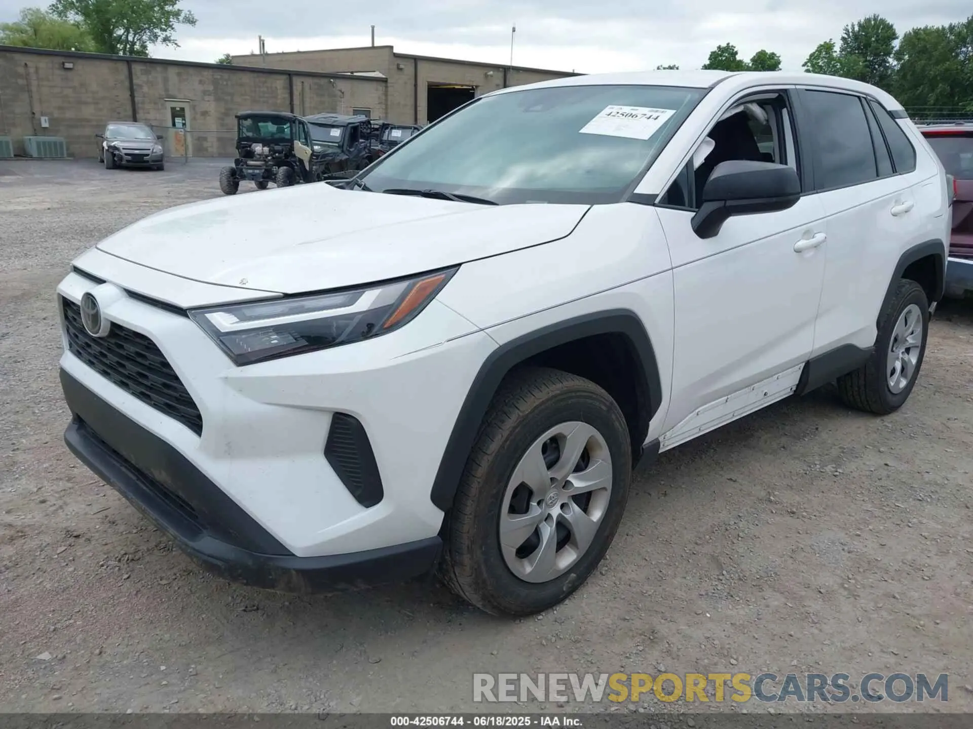2 Фотография поврежденного автомобиля 2T3F1RFV1PW350337 TOYOTA RAV4 2023