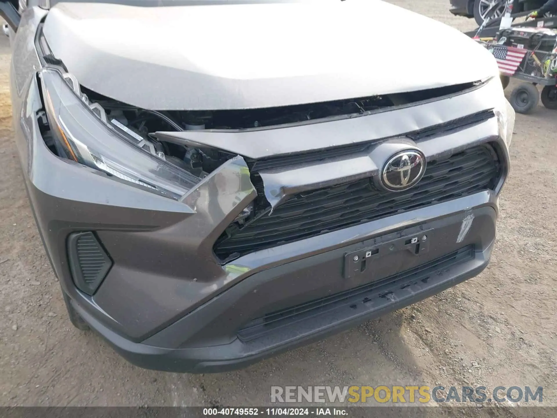 6 Photograph of a damaged car 2T3F1RFV3PC385995 TOYOTA RAV4 2023