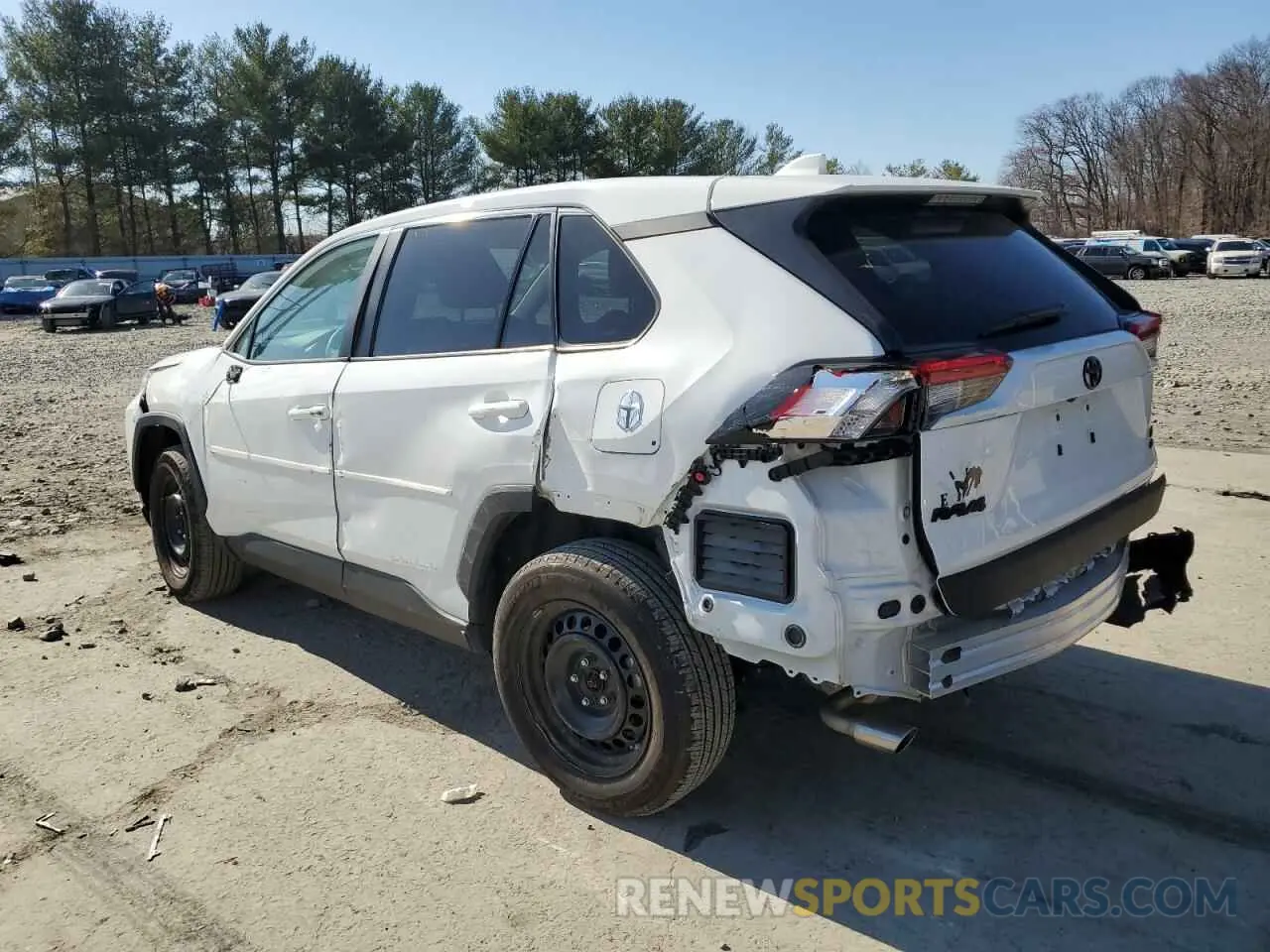 2 Photograph of a damaged car 2T3F1RFV4PW335248 TOYOTA RAV4 2023