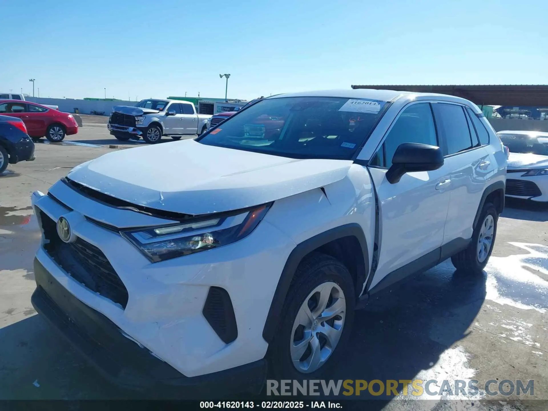2 Photograph of a damaged car 2T3F1RFV5PW359056 TOYOTA RAV4 2023