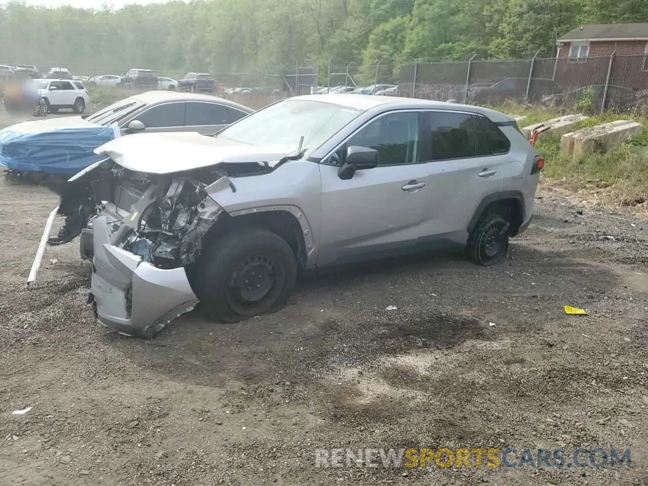 1 Photograph of a damaged car 2T3F1RFV6PC348066 TOYOTA RAV4 2023