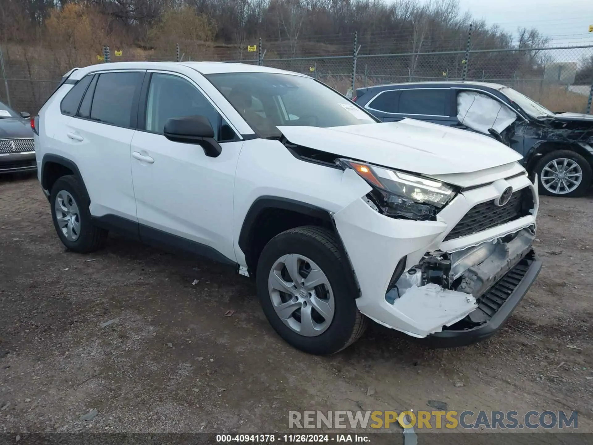 1 Photograph of a damaged car 2T3F1RFV7PW348544 TOYOTA RAV4 2023