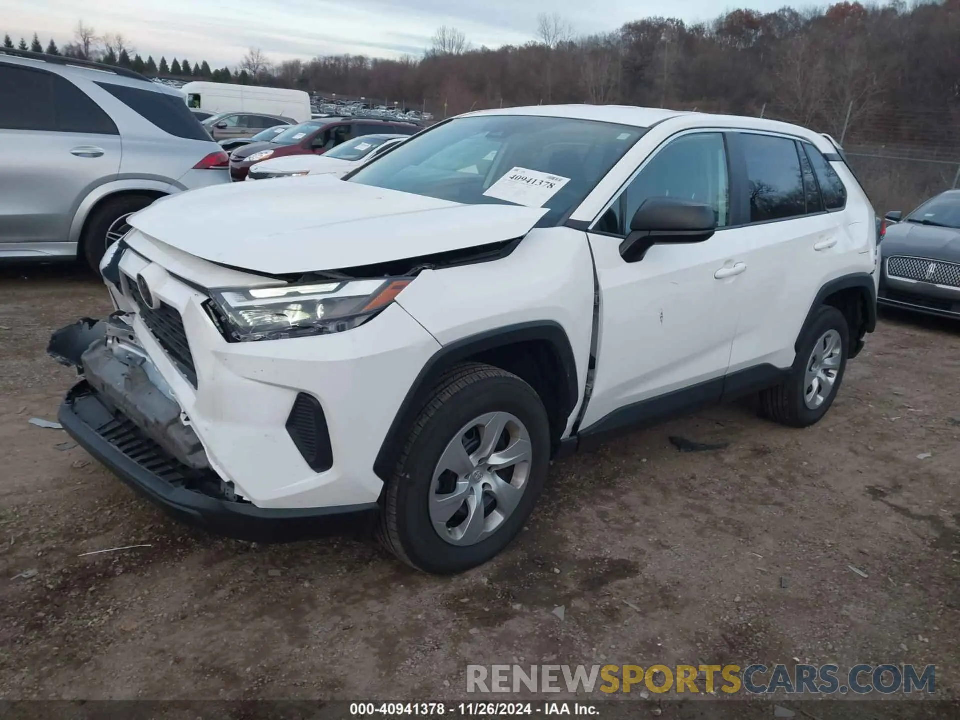 2 Photograph of a damaged car 2T3F1RFV7PW348544 TOYOTA RAV4 2023