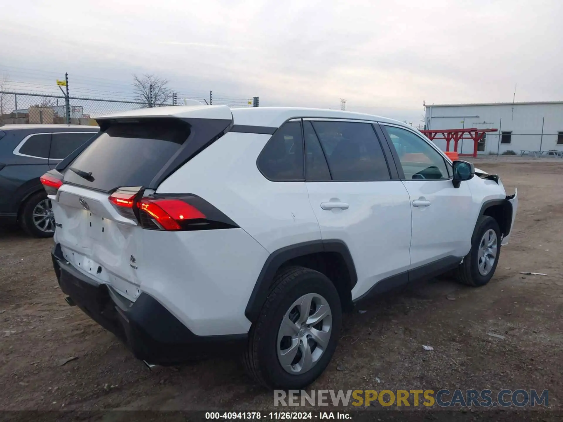 4 Photograph of a damaged car 2T3F1RFV7PW348544 TOYOTA RAV4 2023