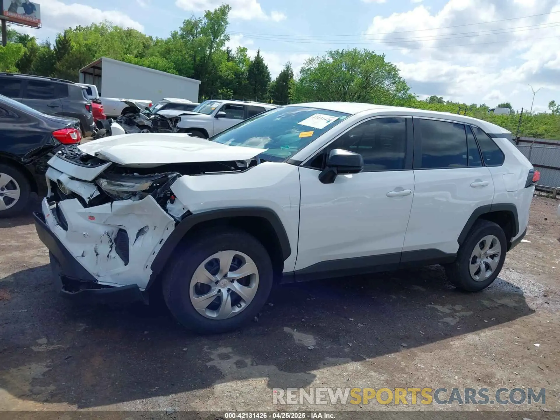 14 Photograph of a damaged car 2T3F1RFV7PW351329 TOYOTA RAV4 2023