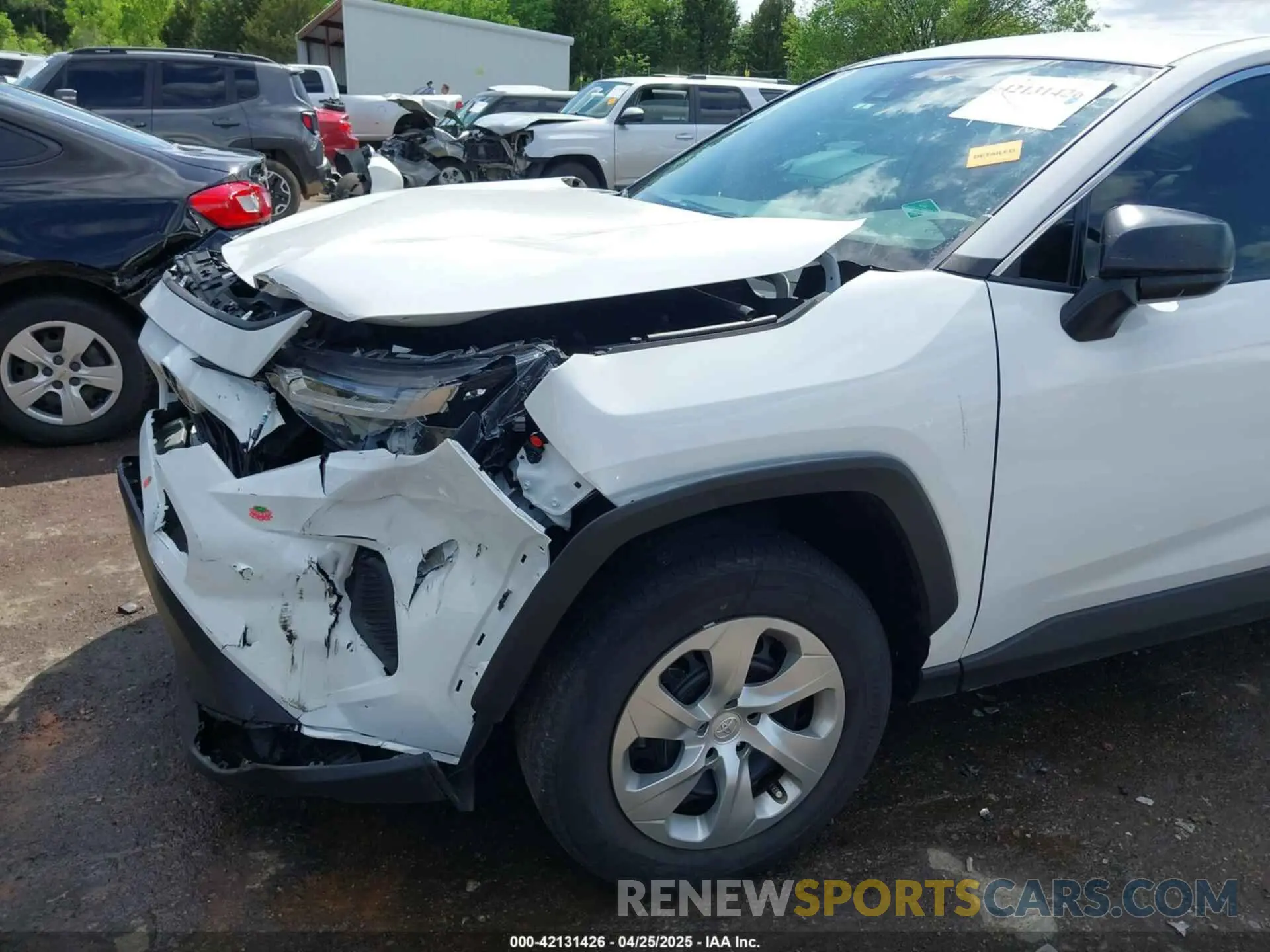 6 Photograph of a damaged car 2T3F1RFV7PW351329 TOYOTA RAV4 2023