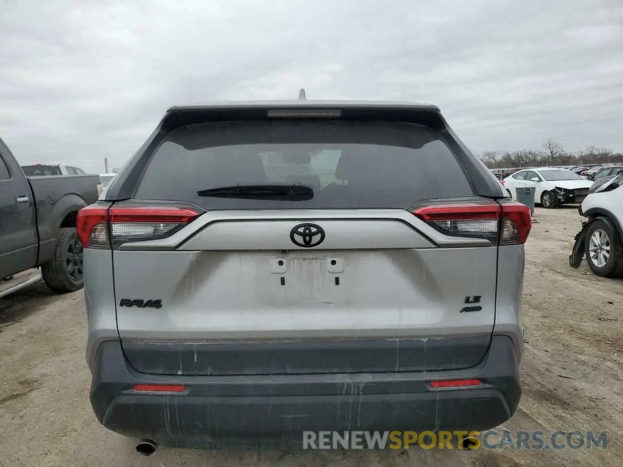 6 Фотография поврежденного автомобиля 2T3F1RFV8PW389748 TOYOTA RAV4 2023