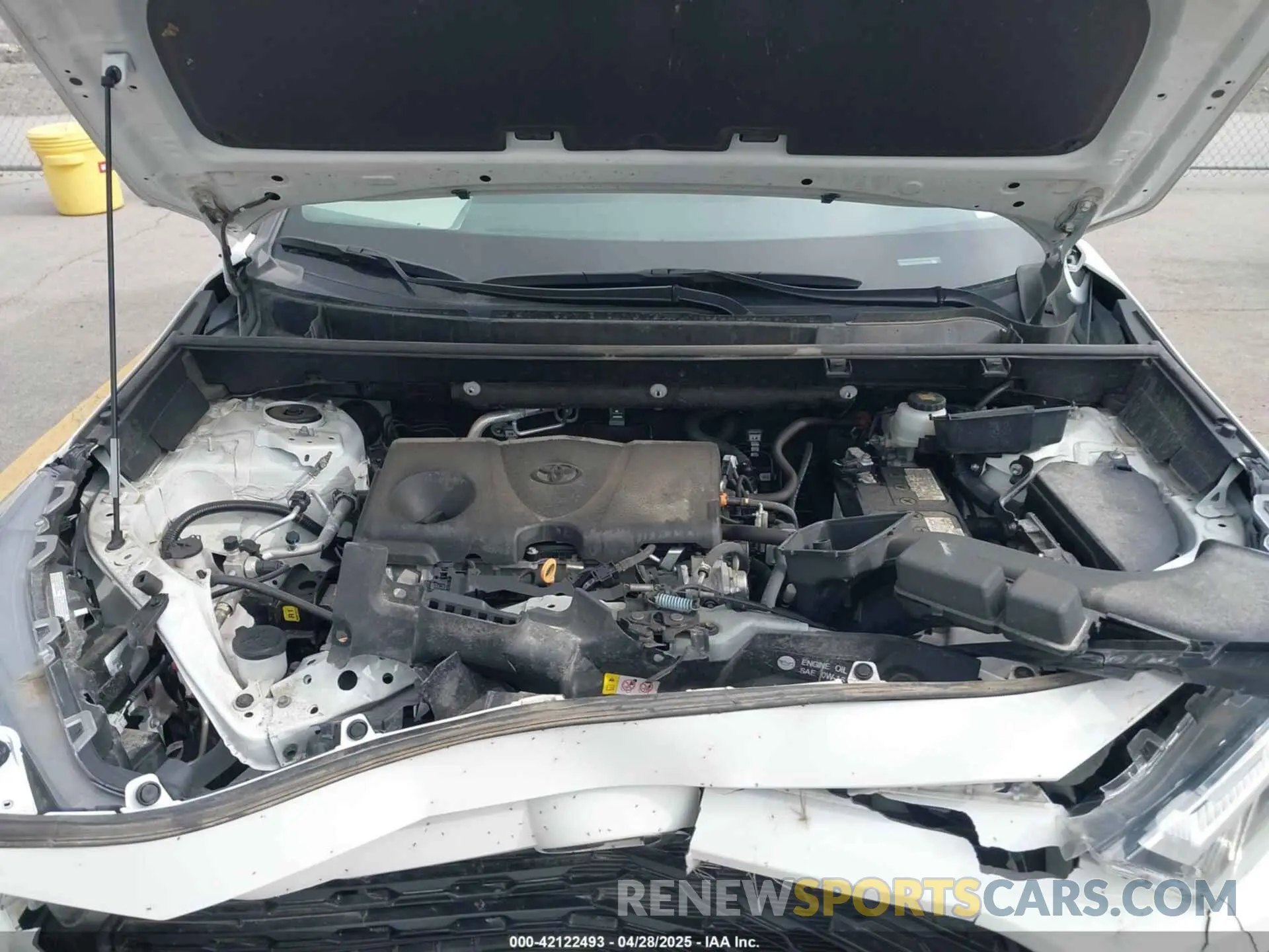 10 Фотография поврежденного автомобиля 2T3G1RFV1PC355480 TOYOTA RAV4 2023
