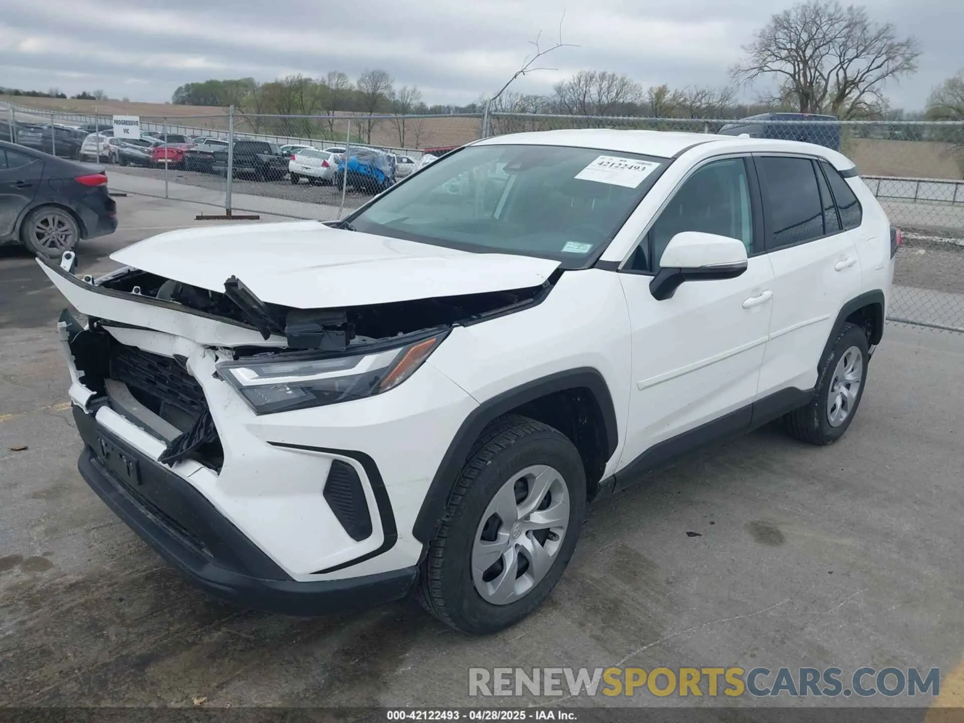 2 Фотография поврежденного автомобиля 2T3G1RFV1PC355480 TOYOTA RAV4 2023