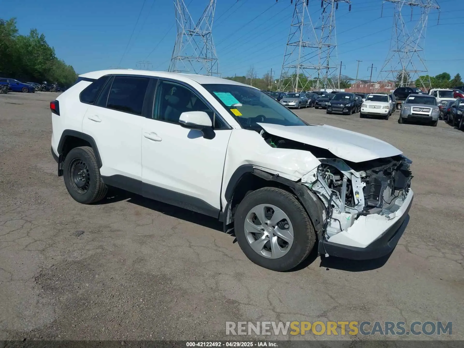 1 Photograph of a damaged car 2T3G1RFV1PW343585 TOYOTA RAV4 2023