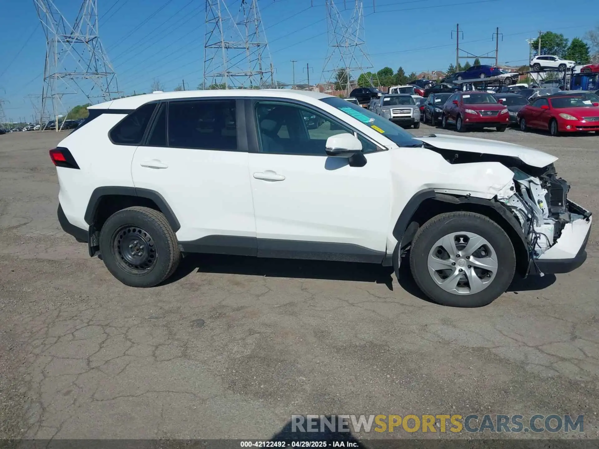 14 Photograph of a damaged car 2T3G1RFV1PW343585 TOYOTA RAV4 2023