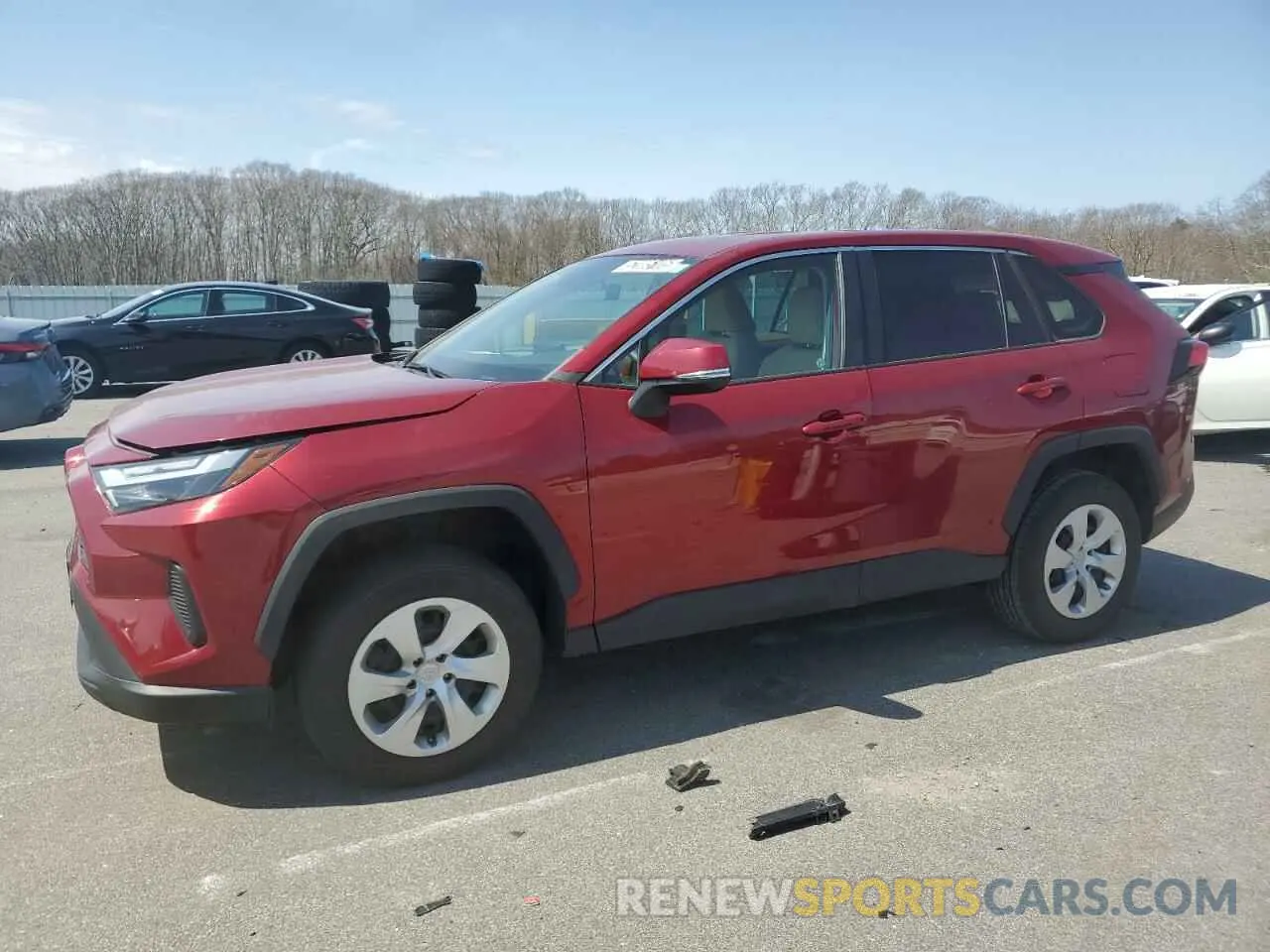 1 Photograph of a damaged car 2T3G1RFV8PW334205 TOYOTA RAV4 2023