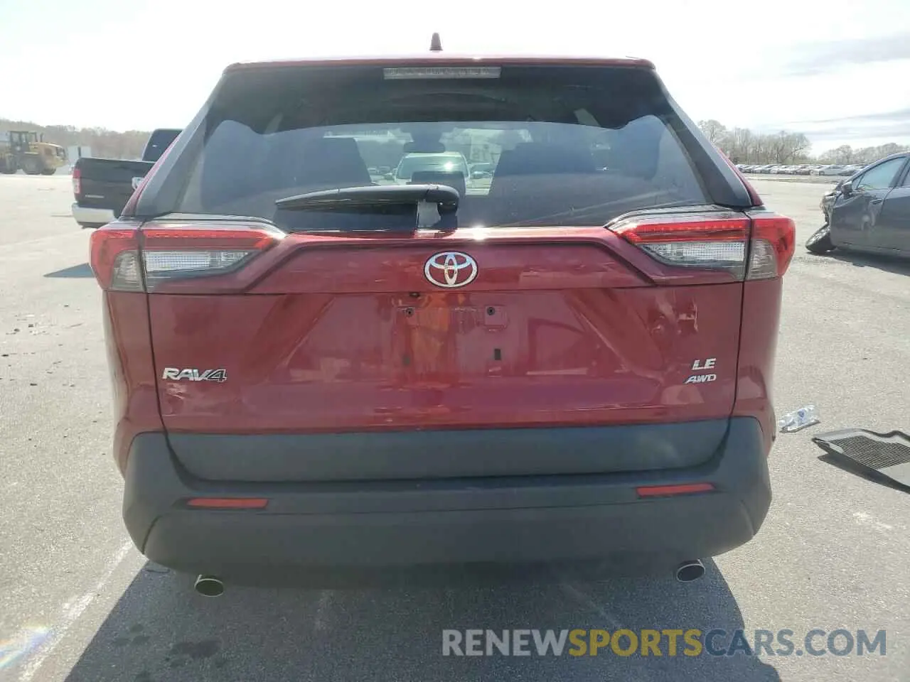 6 Photograph of a damaged car 2T3G1RFV8PW334205 TOYOTA RAV4 2023