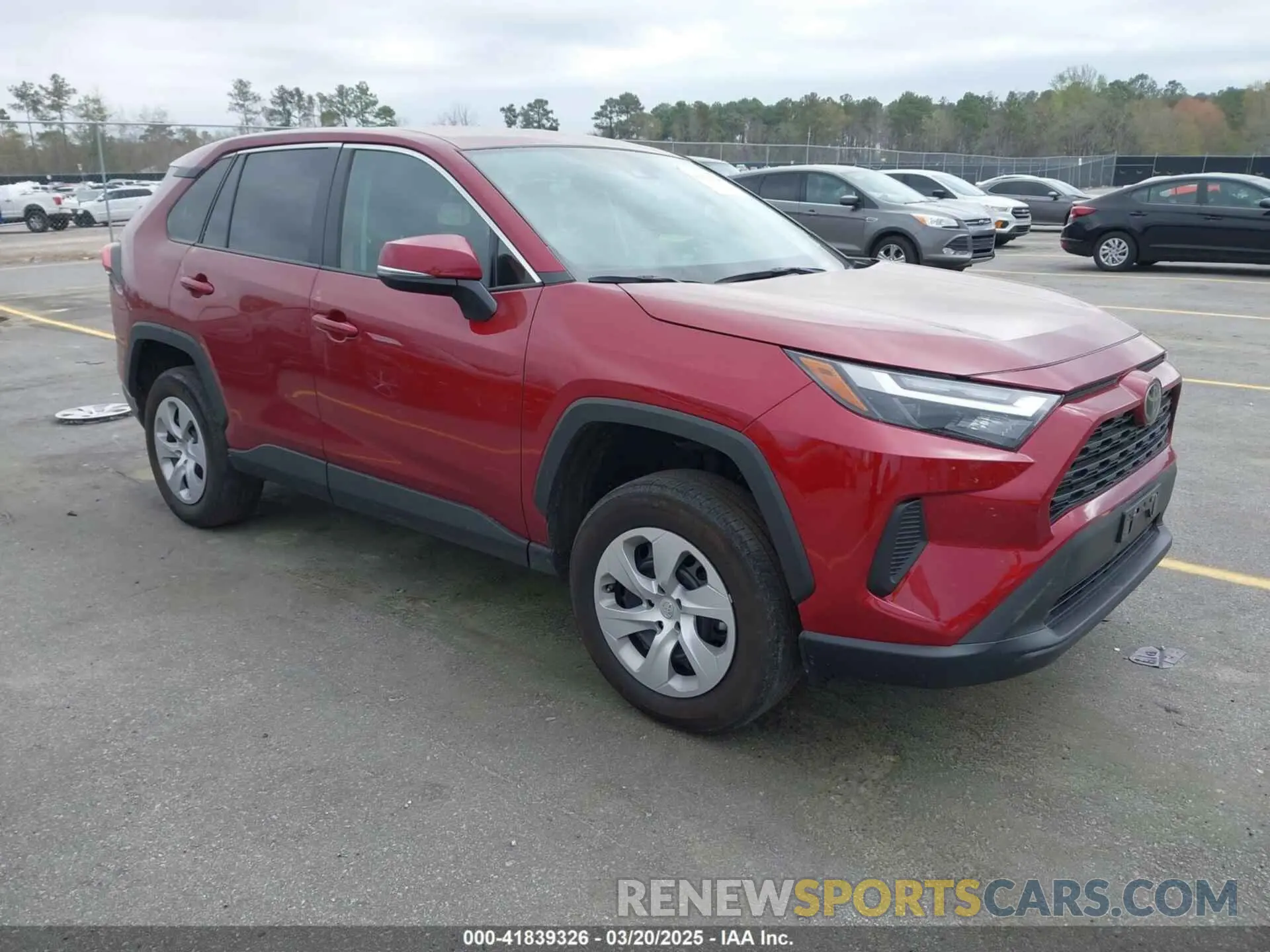 1 Photograph of a damaged car 2T3G1RFV8PW398731 TOYOTA RAV4 2023