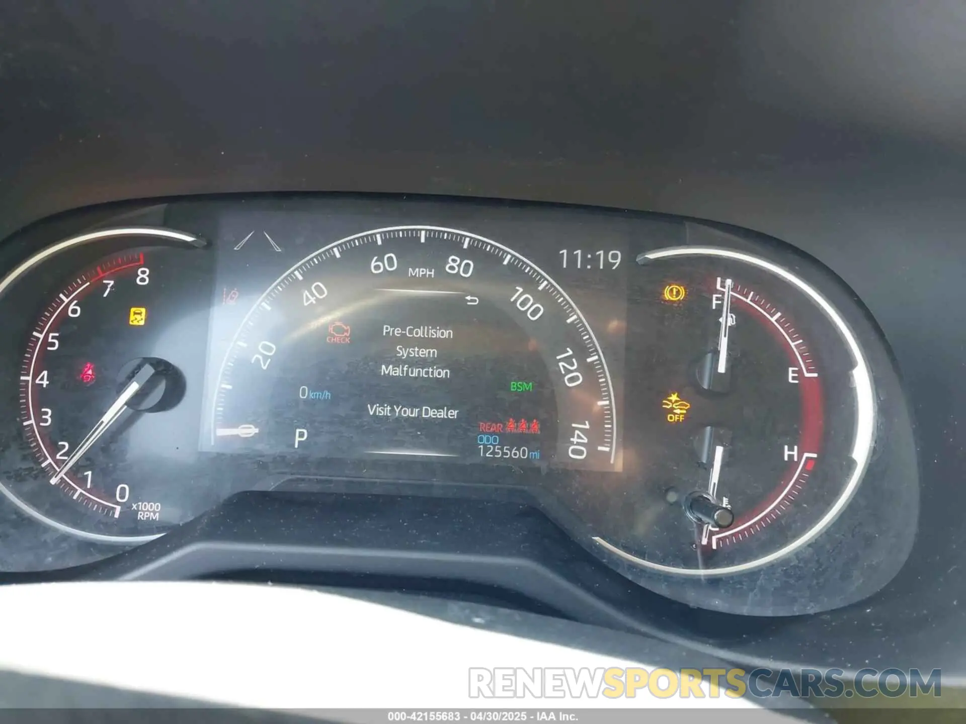 7 Фотография поврежденного автомобиля 2T3G1RFV9PC327684 TOYOTA RAV4 2023
