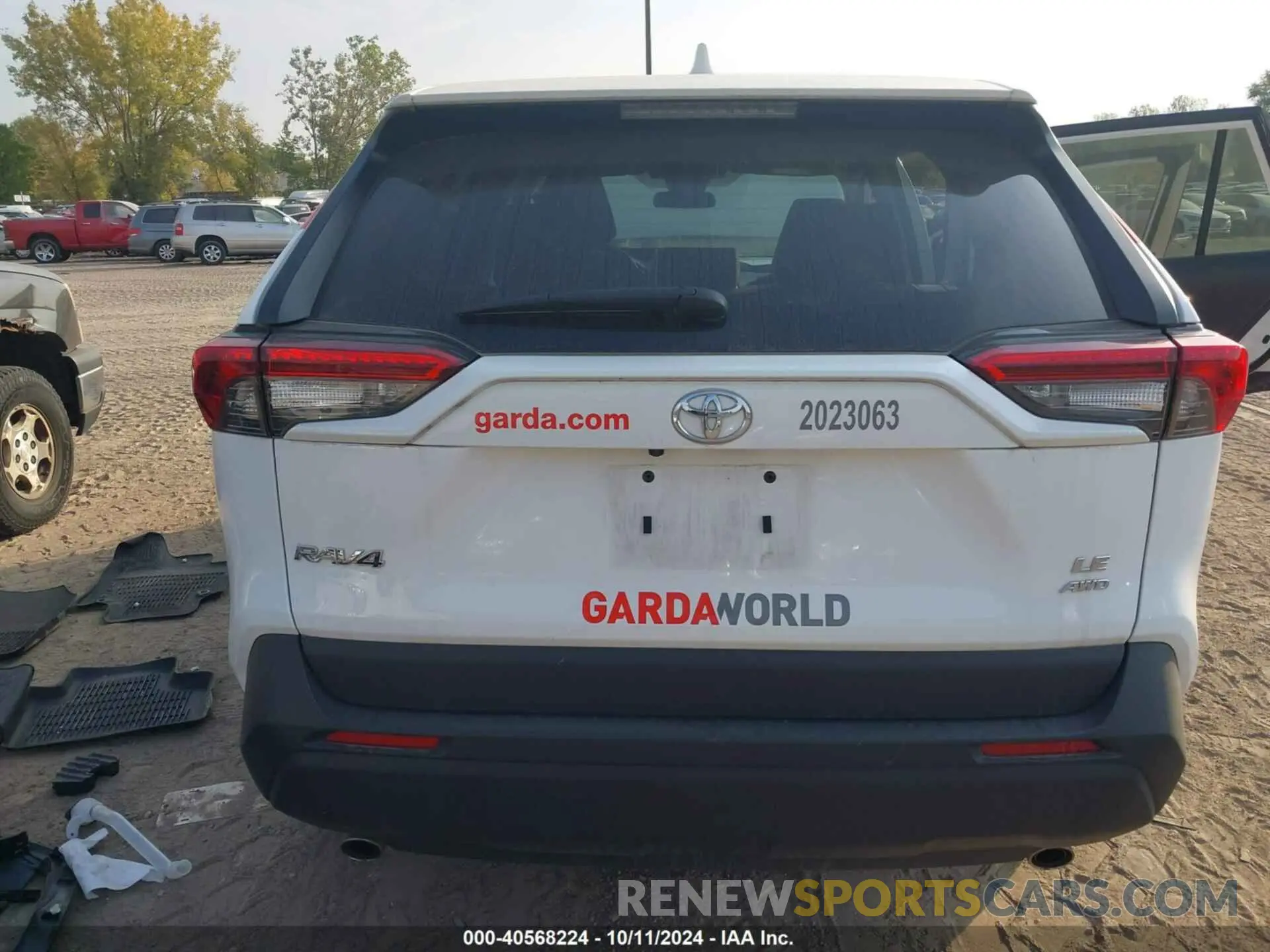 16 Photograph of a damaged car 2T3G1RFVXPC345207 TOYOTA RAV4 2023
