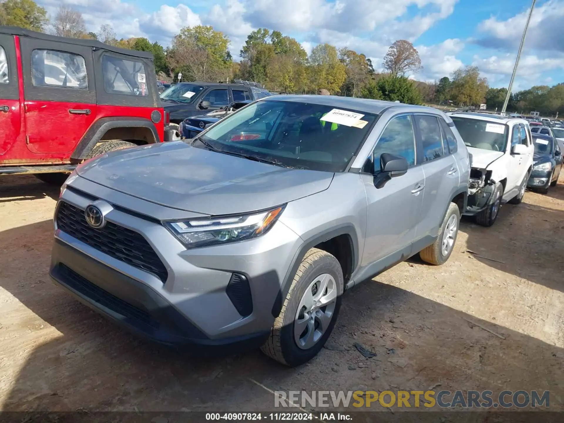 2 Photograph of a damaged car 2T3H1RFV0PC230538 TOYOTA RAV4 2023