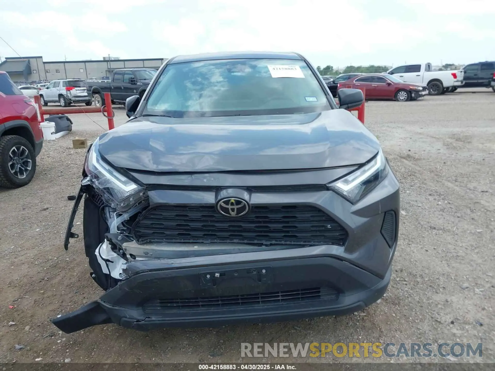 12 Фотография поврежденного автомобиля 2T3H1RFV0PC242415 TOYOTA RAV4 2023